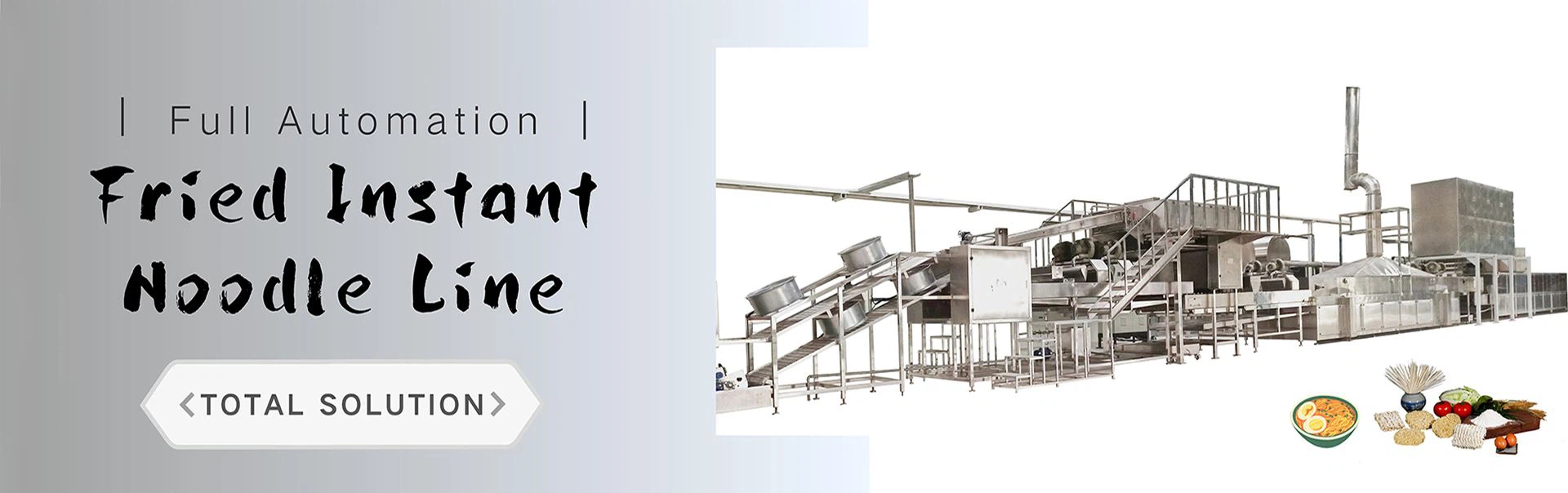 Fried instant noodle production line